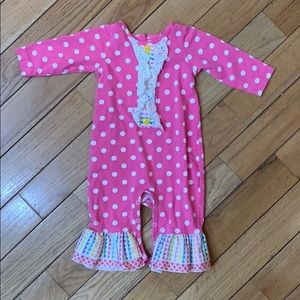 EUCC Ricrac & Ruffle Romper